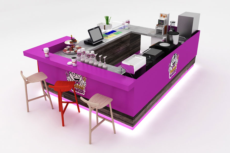 Павильоны продажи кофе