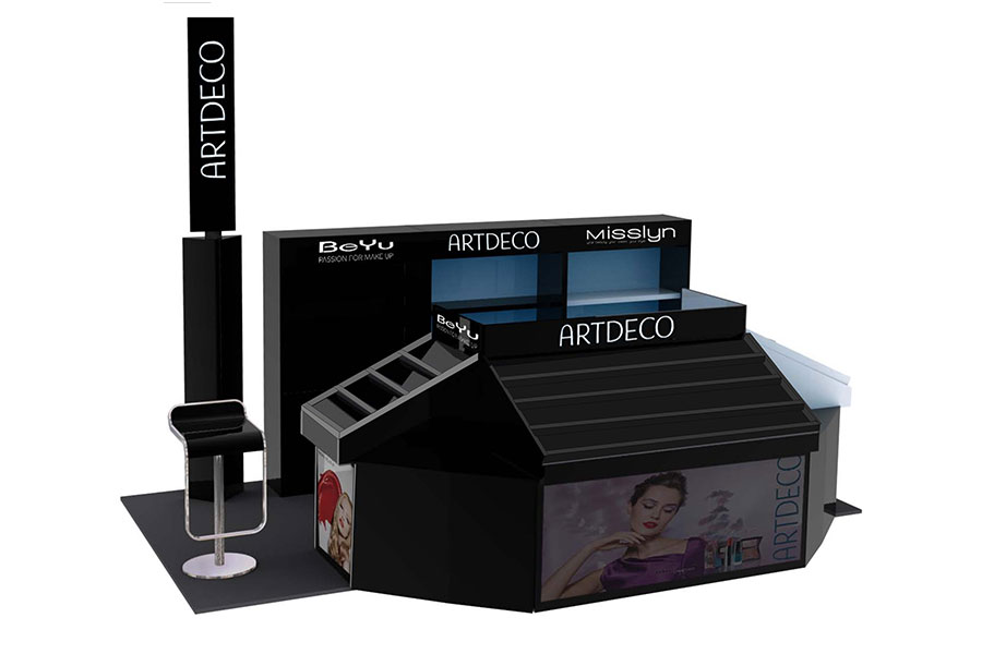 Стеллажи продажи косметики