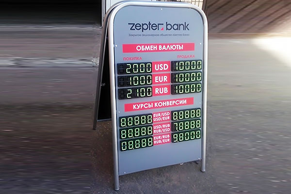 Рекламные штендеры