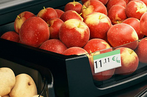 Выкладка свежих продуктов без холодильного оборудования